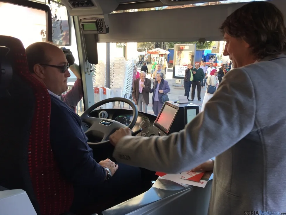 Nueva flota de autobuses urbanos en Soria.