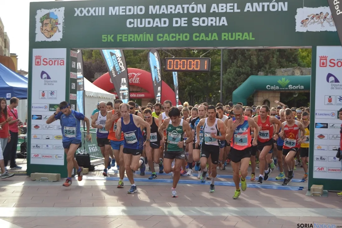 XXXIII Media Maratón Abel Antón-Ciudad de Soria. /SN