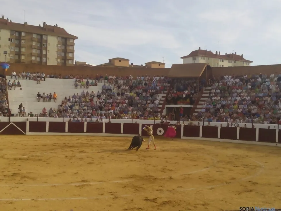 Imagen tarde de toros en Almazán. /SN