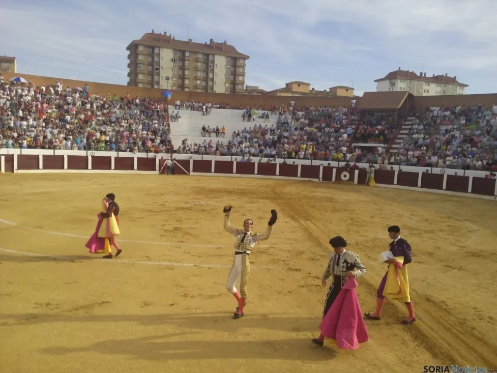 Imagen tarde de toros en Almazán. /SN