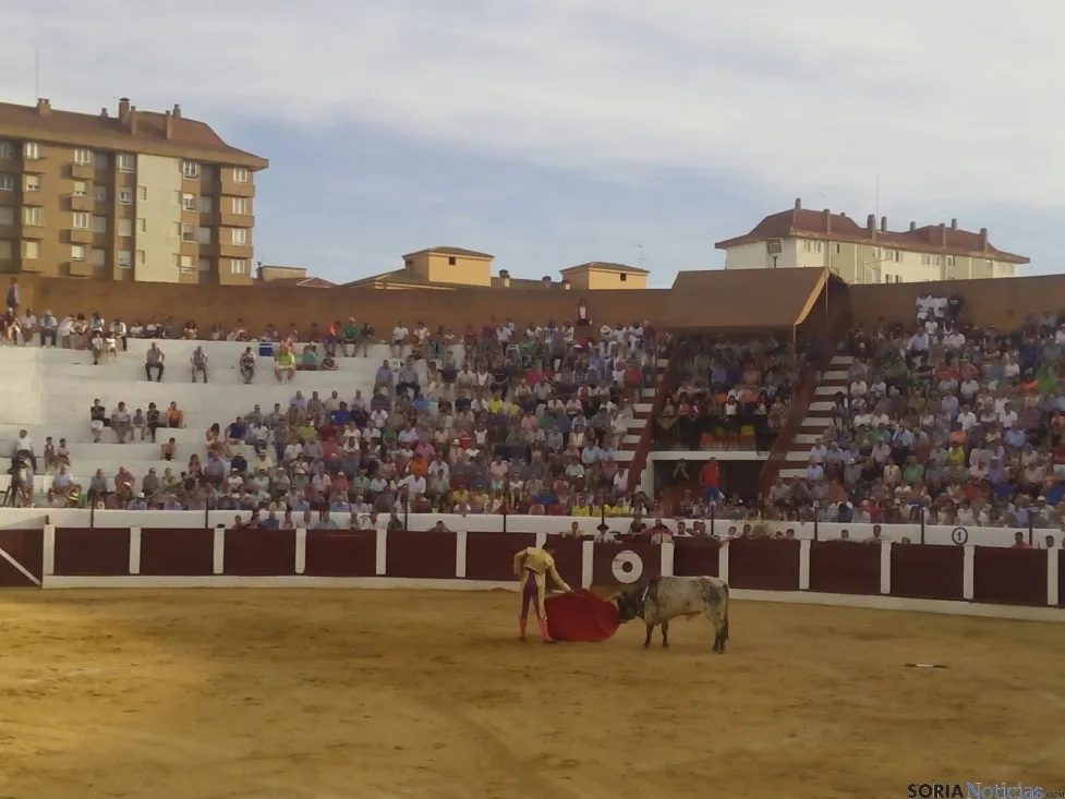 Imagen tarde de toros en Almazán. /SN