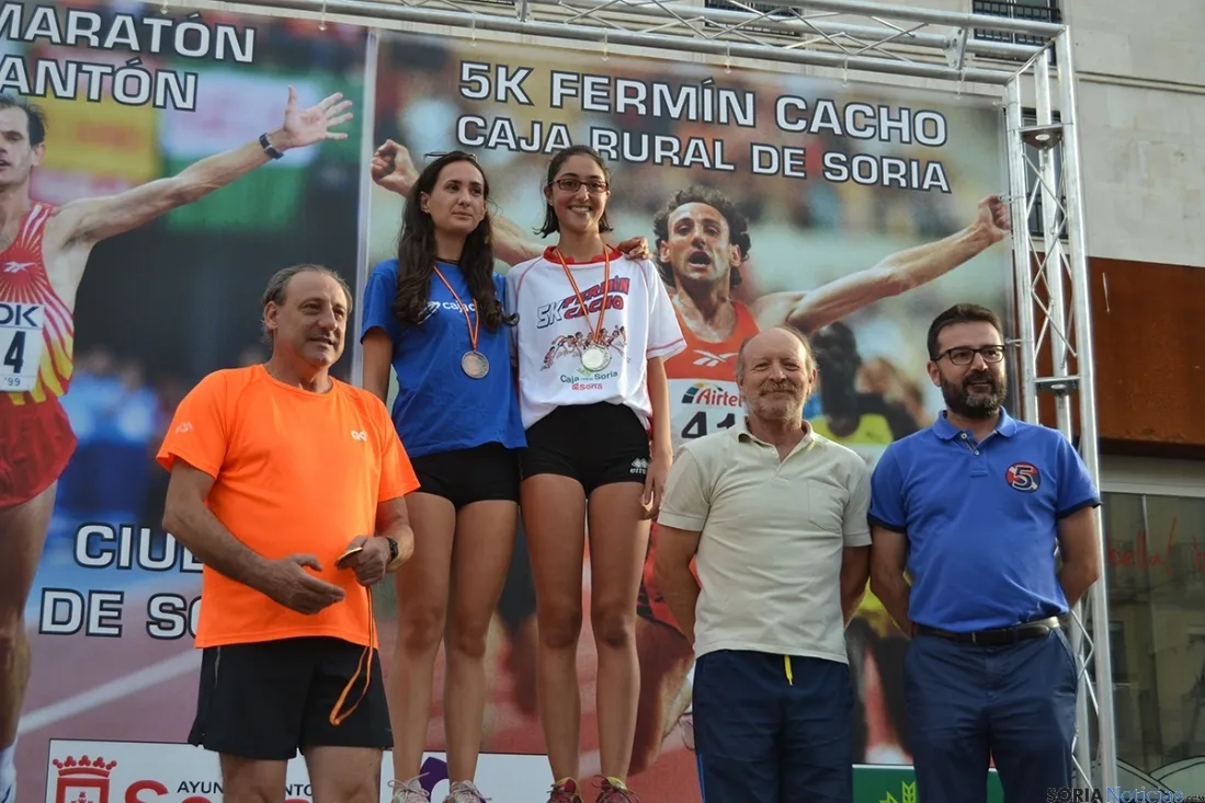 Ganadores de la K5 en las diferentes categorías. /SN