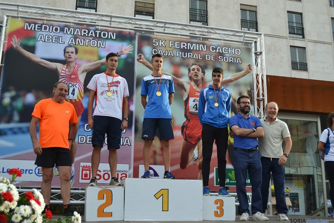 Ganadores de la K5 en las diferentes categorías. /SN