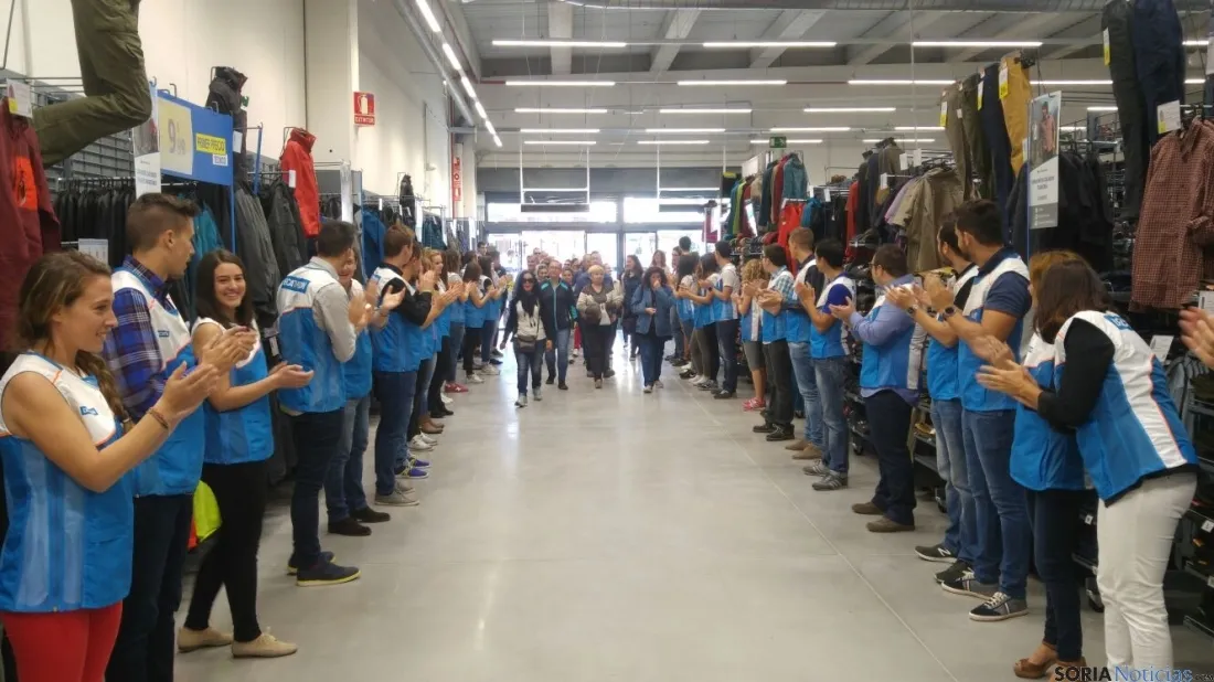 Apertura de Decathlon en Golmayo (Soria). / M Audiovisuales.