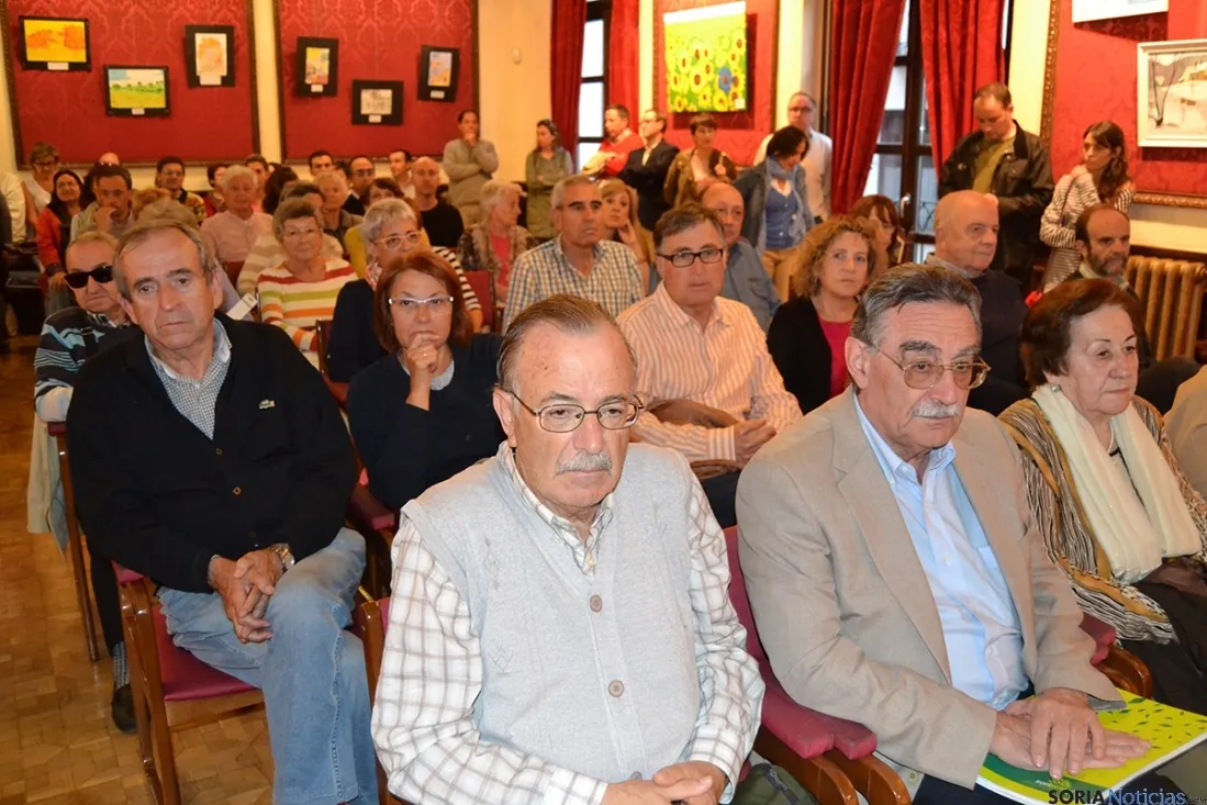 Conferencia 'Las Numancias de Numancia' de Alfredo Jimeno. /SN