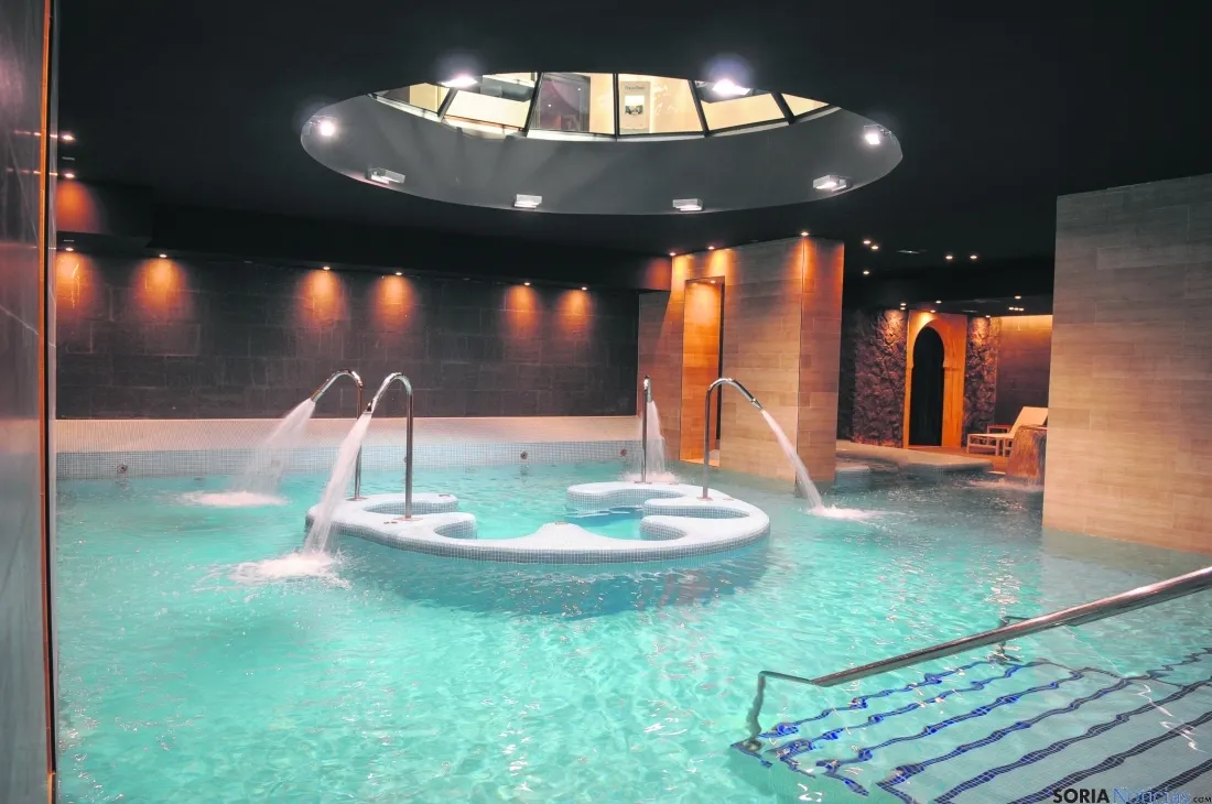 Balneario del Hotel Termal de El Burgo