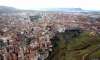 Vista aérea de los inmuebles rústicos en Soria.