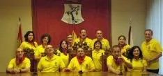 Una de las imágenes del pregón sanmiguelero de 'El Cachondeo' en Ágreda. / SN