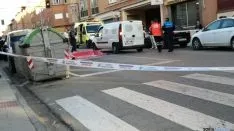 Imagen del lugar tras el atropello./ SN