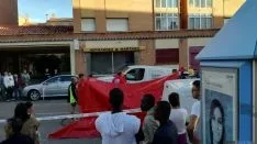 Los servicios asistenciales en el lugar del accidente./SN