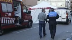 Operativo tras el accidente. / SN