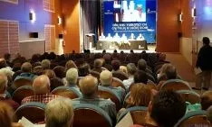 Una imagen de la presentación este viernes en el centro cultural San Agustín, en El Burgo. / SN