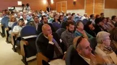 Una imagen de la presentación este viernes en el centro cultural San Agustín, en El Burgo. / SN