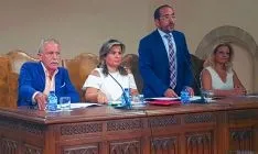 Imagen de la constitución del consejo este lunes. / SN