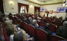 Imagen de la visita de Juan Vicente Herrera a Soria. / SN