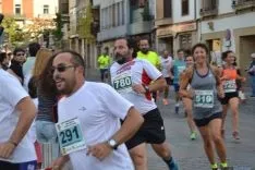 Atletas de la carrera K5 Fermín Cacho. /SN
