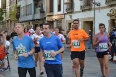 Atletas de la carrera K5 Fermín Cacho. /SN
