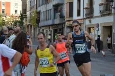 Atletas de la carrera K5 Fermín Cacho. /SN