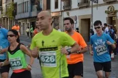 Atletas de la carrera K5 Fermín Cacho. /SN