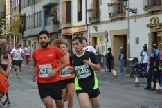 Atletas de la carrera K5 Fermín Cacho. /SN