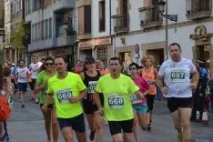 Atletas de la carrera K5 Fermín Cacho. /SN