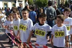 Numerosas chavales, en las carreras de las categorías inferiores. /SN
