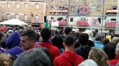 Imagen del pregón este martes. / SN