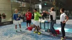 Torneo en el Club de Pádel de Soria.