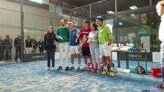 Torneo en el Club de Pádel de Soria.