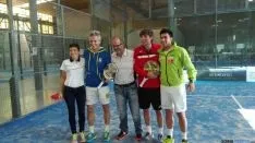 Torneo en el Club de Pádel de Soria.