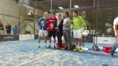 Torneo en el Club de Pádel de Soria.