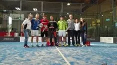 Torneo en el Club de Pádel de Soria.