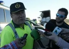 Accidente de tráfico en Adradas, Soria.