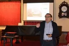 Conferencia 'Las Numancias de Numancia' de Alfredo Jimeno. /SN