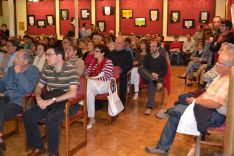 Conferencia 'Las Numancias de Numancia' de Alfredo Jimeno. /SN