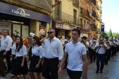 Pasacalles y concierto de las bandas de Soria y Cullera. /SN