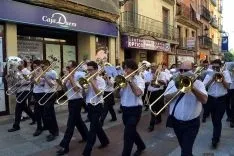 Pasacalles y concierto de las bandas de Soria y Cullera. /SN