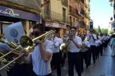 Pasacalles y concierto de las bandas de Soria y Cullera. /SN