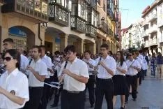 Pasacalles y concierto de las bandas de Soria y Cullera. /SN