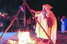 Celebración del plenilunio. 
