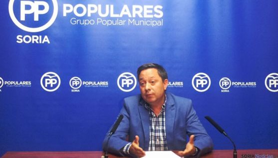 Adolfo Sainz, del PP en el Ayuntamiento de Soria.