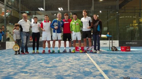 Torneo en el Club de Pádel de Soria.