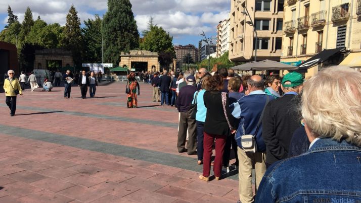 Imagen de este mediodía en la capital. / AS