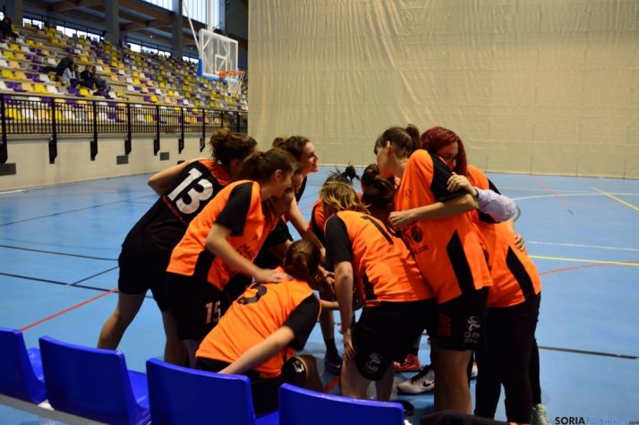 Equipo de Baloncesto Soria Femenino.