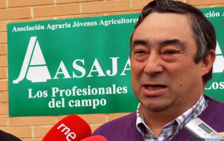 Carmelo Gómez, presidente de ASAJA-Soria. / SN