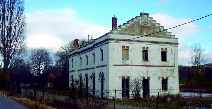 La estación de RENFE en Ágreda, abandonada./SN