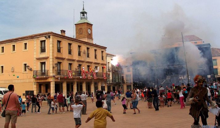 La plaza Mayor este mediodía.