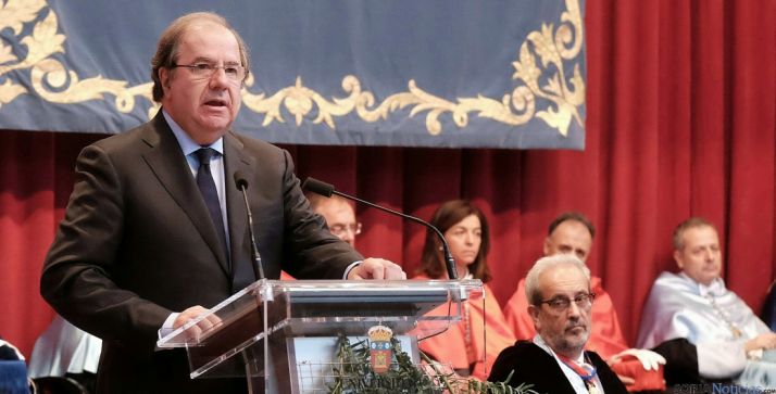 Juan Vicente Herrera este viernes. / Jta