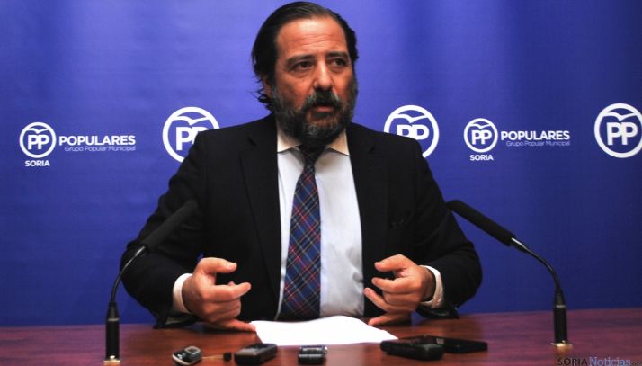 José Manuel Hernando, este lunes. / SN