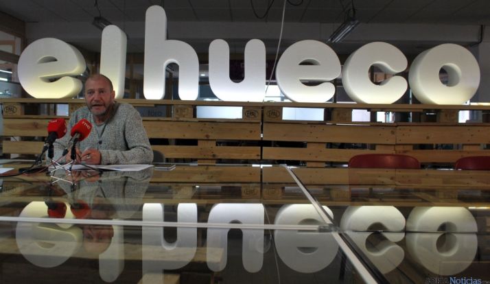 Roberto Ortega, en la presentación del concurso./SN